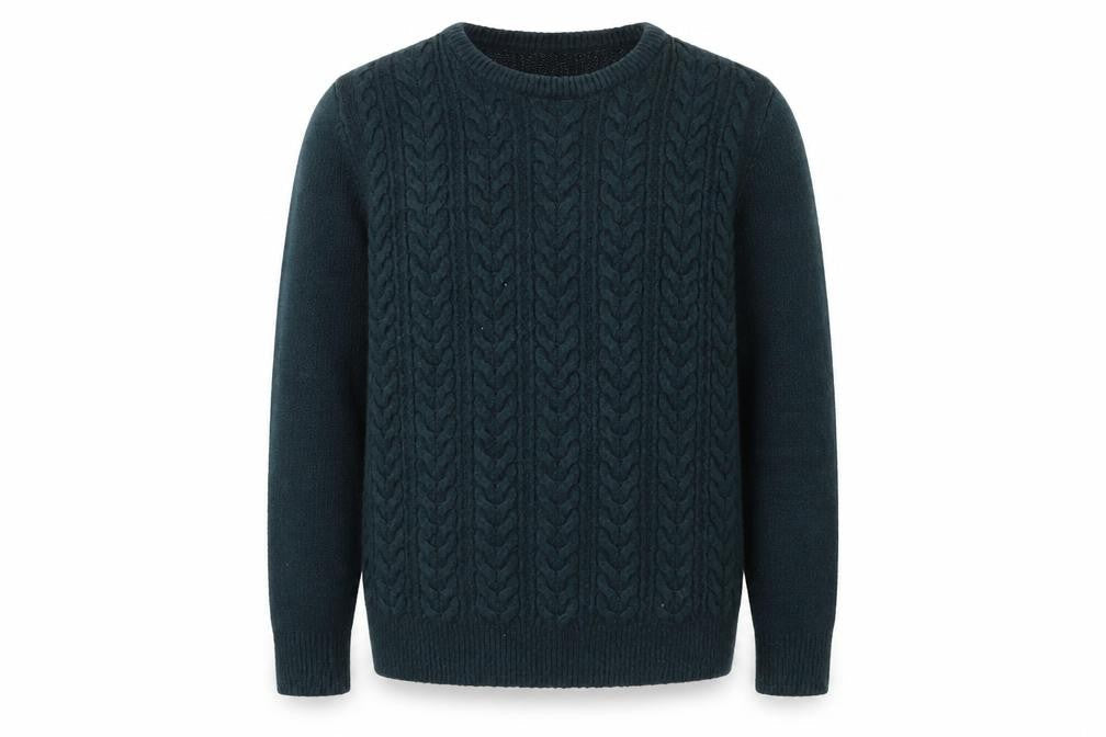 Mens UK Size M m&s Green Pullover Jumper