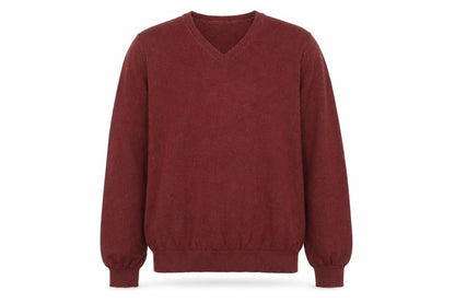 Mens UK Size M m&s Red Pullover Jumper