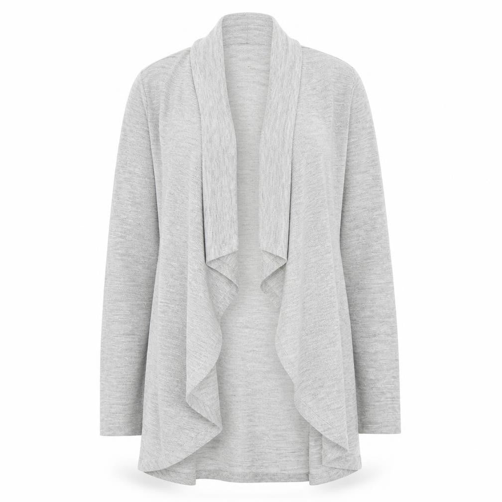 Womens UK Size 12 Viz A Viz Grey Cardigan Jumper