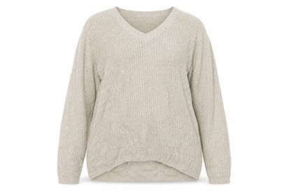 Womens UK Size XL Papaya Beige Pullover Jumper