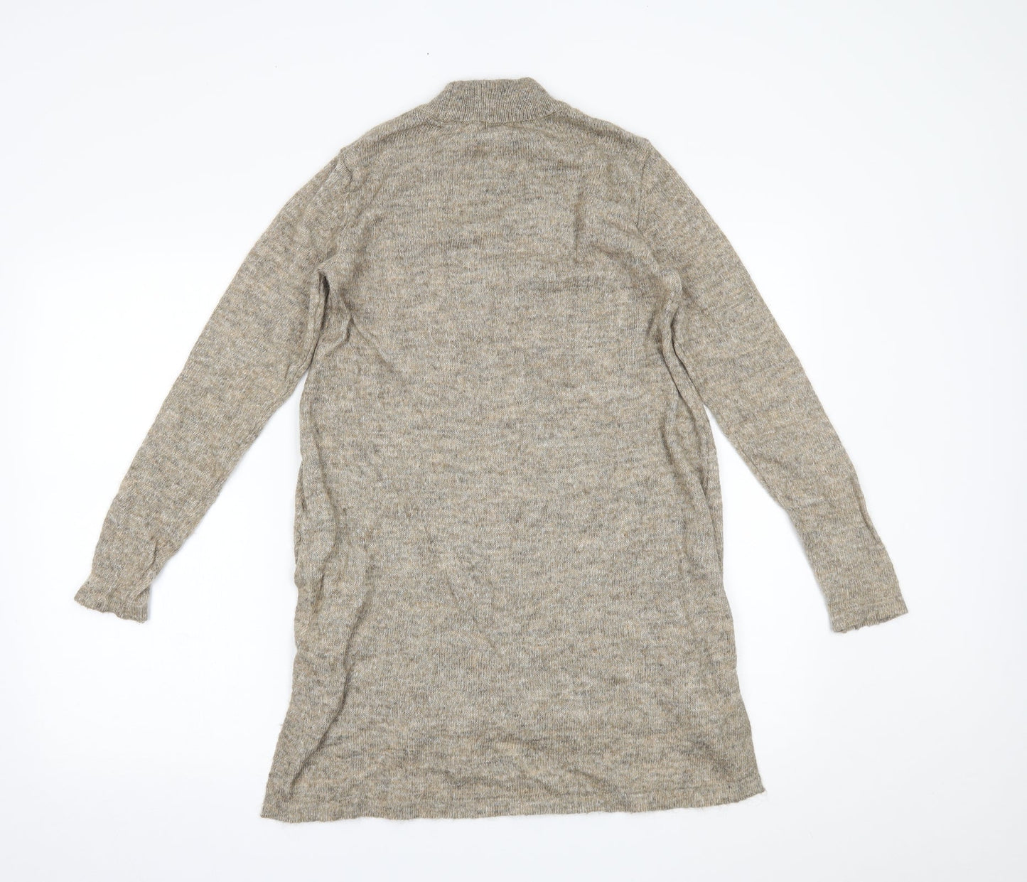 Womens UK Size S H&M Beige Basic Blouse