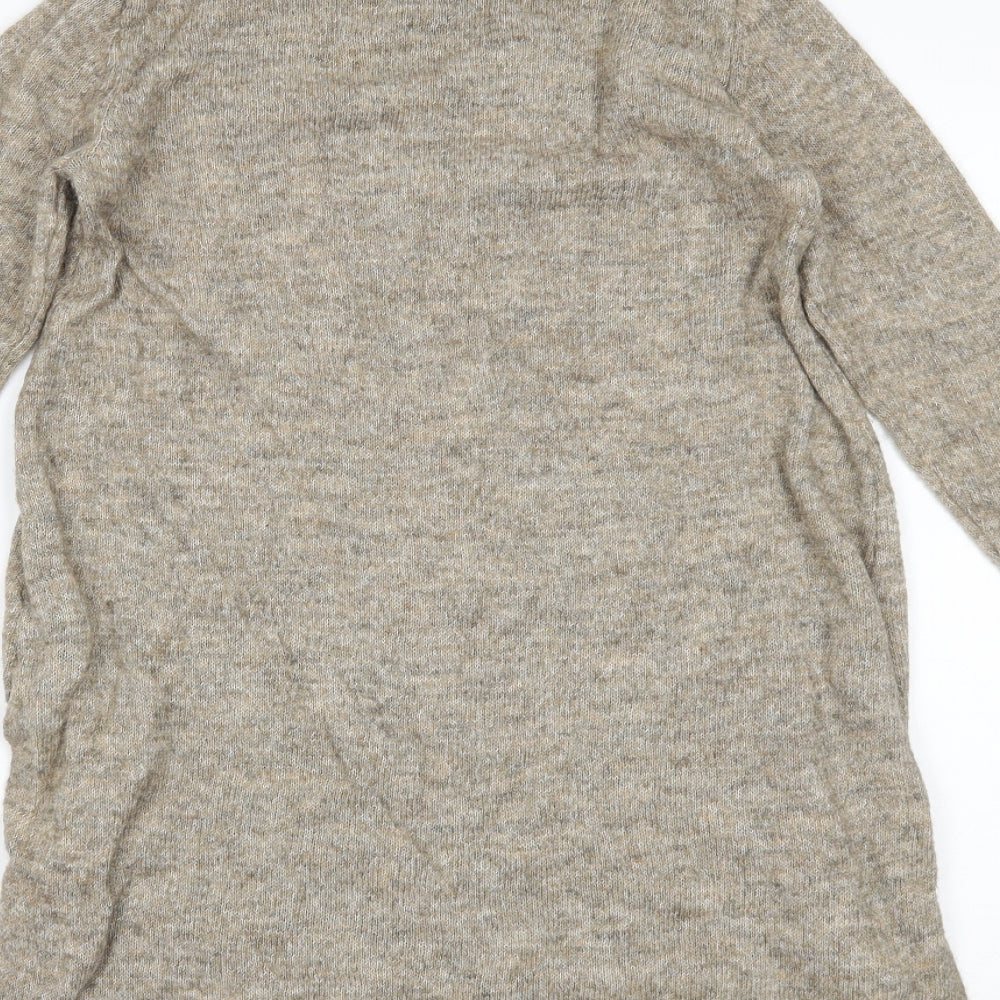 Womens UK Size S H&M Beige Basic Blouse