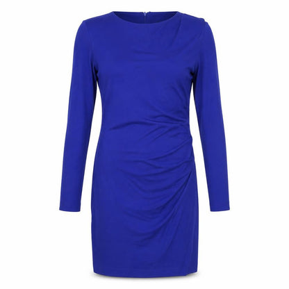 Mango Womens Blue Batik  Bodycon  Size M
