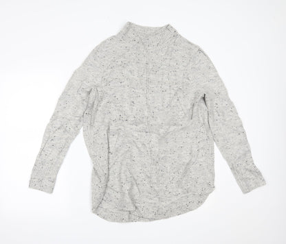 Womens UK Size M Wallis Grey Basic Blouse
