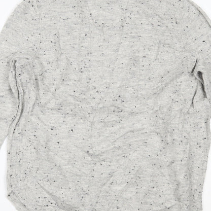 Womens UK Size M Wallis Grey Basic Blouse