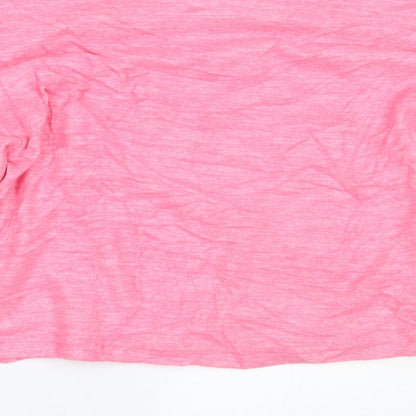 Womens UK Size S H&M Pink Pullover Jumper