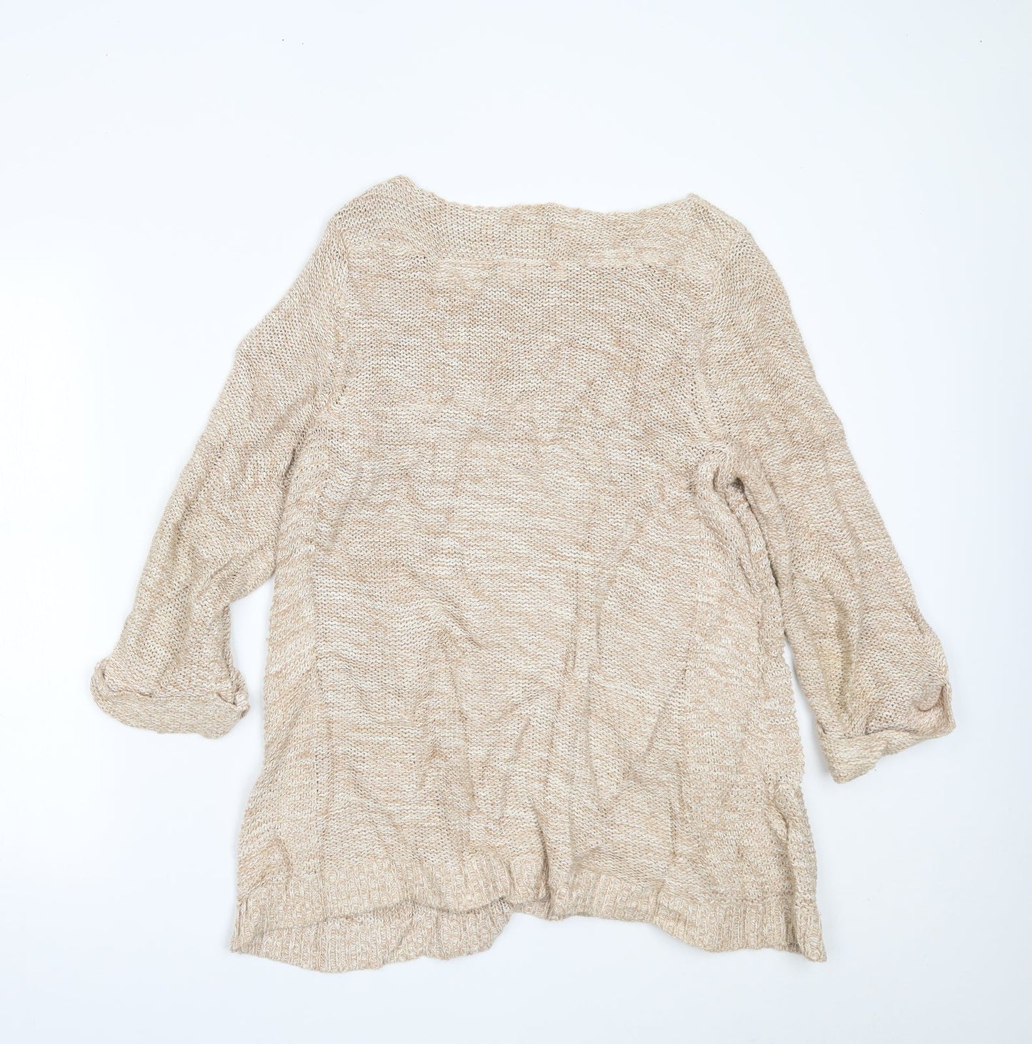 Womens UK Size M Wallis Beige Pullover Jumper