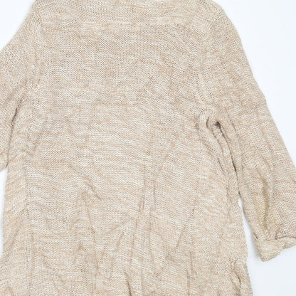 Womens UK Size M Wallis Beige Pullover Jumper
