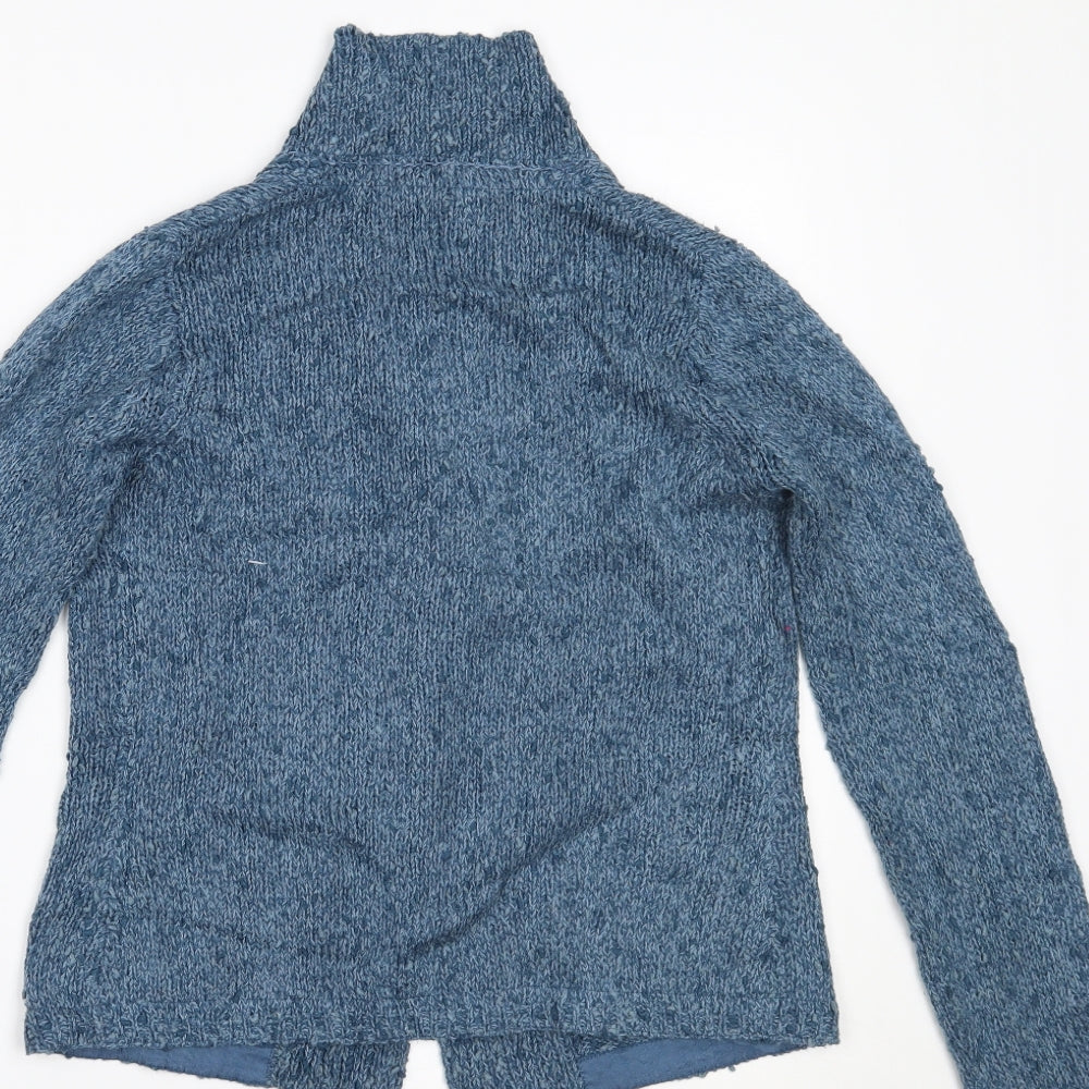 Womens UK Size XS Ken Blue Cardigan Jumper
