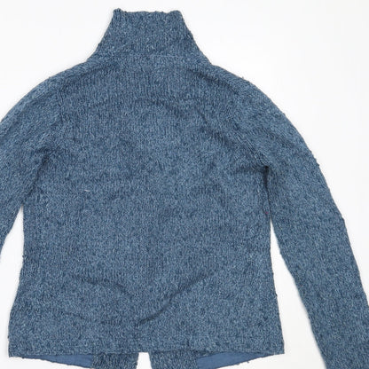 Womens UK Size XS Ken Blue Cardigan Jumper