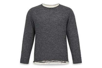Mens UK Size L George Grey Pullover Jumper