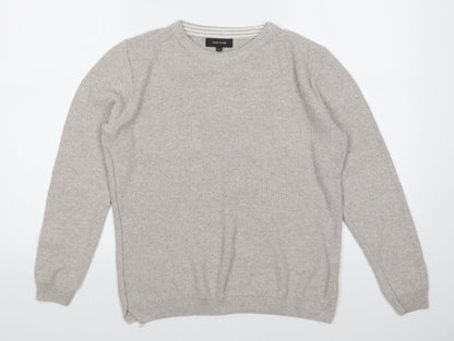 River Island Mens Beige   Pullover Jumper Size XS