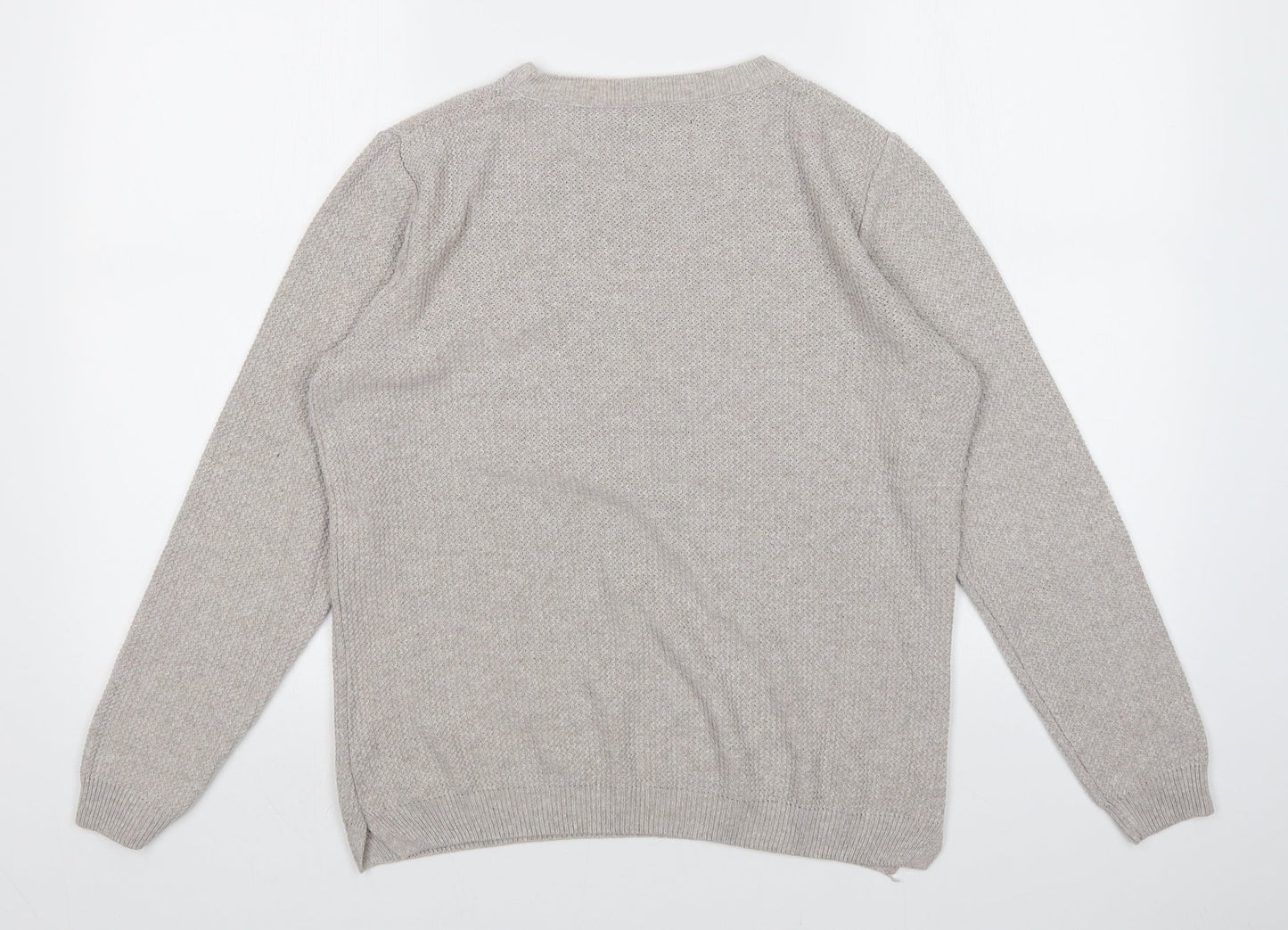 River Island Mens Beige   Pullover Jumper Size XS