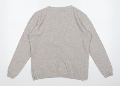 River Island Mens Beige   Pullover Jumper Size XS