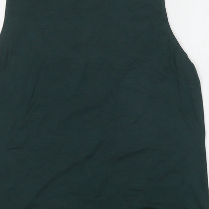 Select Womens Green   Basic Tank Size L