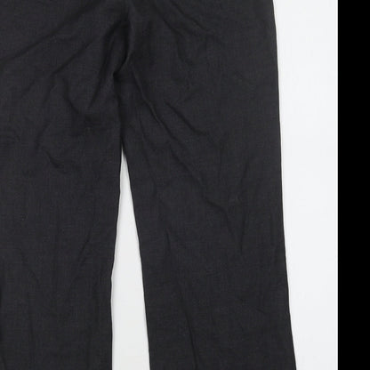 Elegance Womens Grey   Trousers  Size 12 L28 in