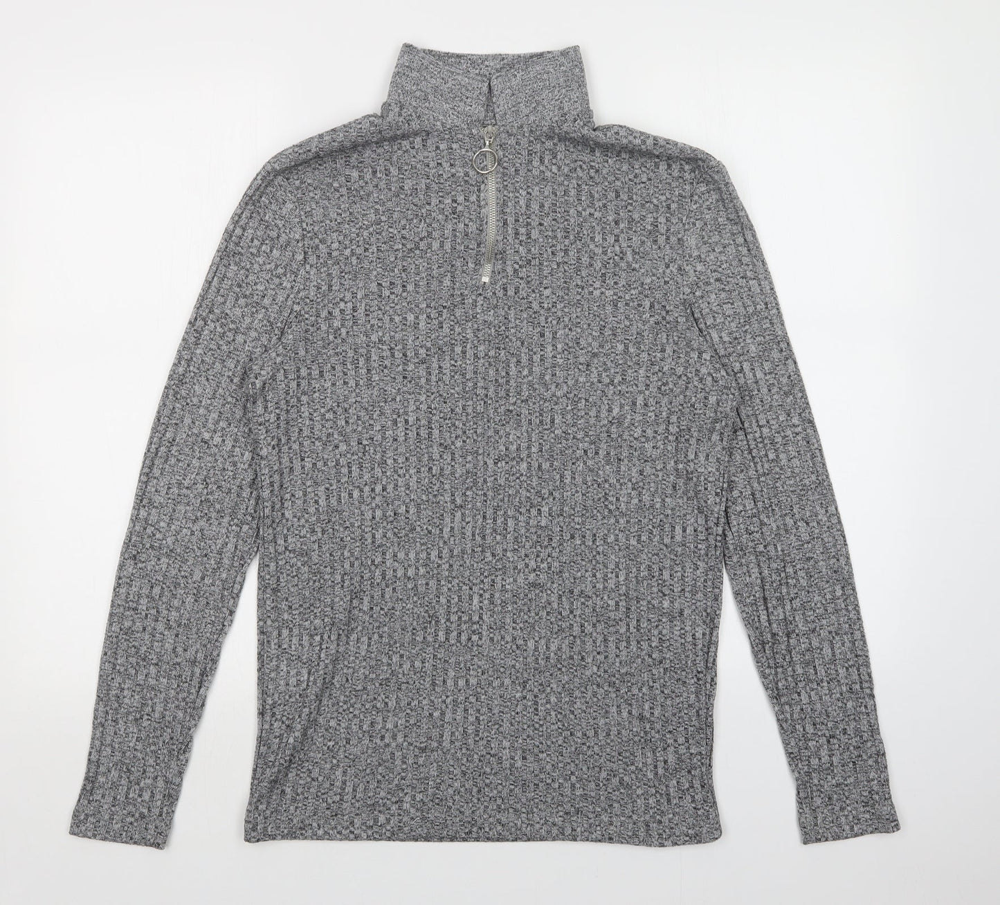 Womens UK Size S ASOS Grey Pullover Sweatshirt