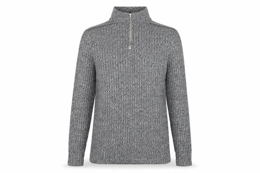 Front view of ASOS women’s grey pullover sweatshirt, size S