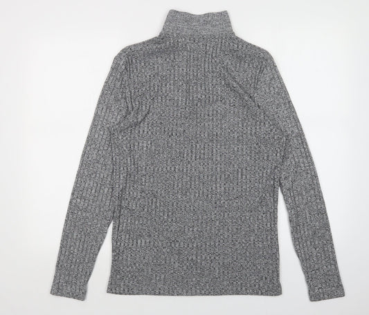 Womens UK Size S ASOS Grey Pullover Sweatshirt