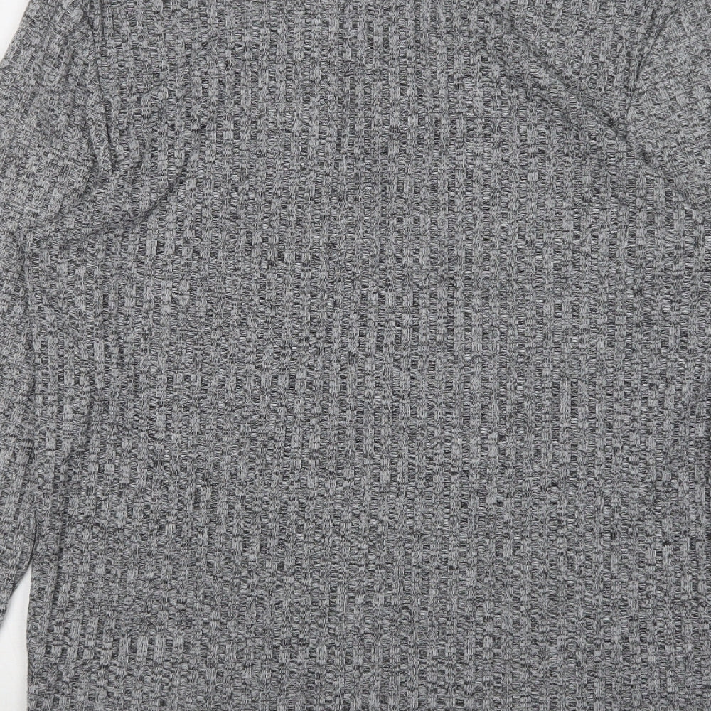 Womens UK Size S ASOS Grey Pullover Sweatshirt
