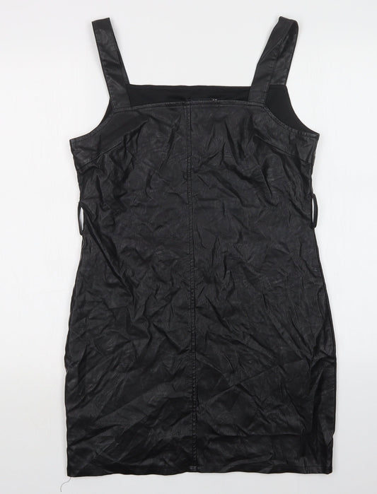 Boohoo Womens Black   Tank Dress  Size 10