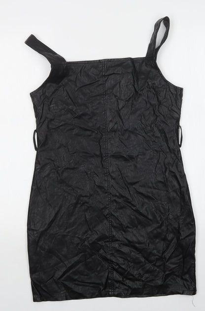 Boohoo Womens Black   Tank Dress  Size 10