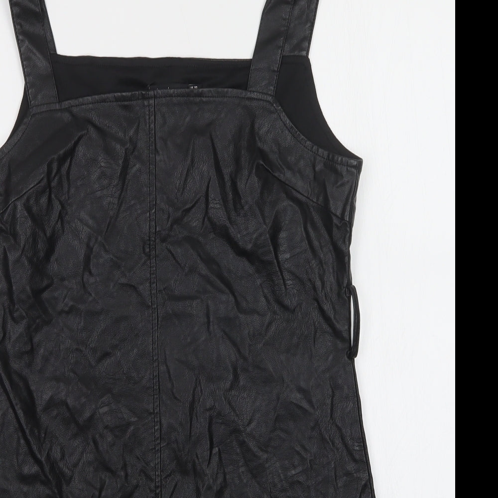 Boohoo Womens Black   Tank Dress  Size 10