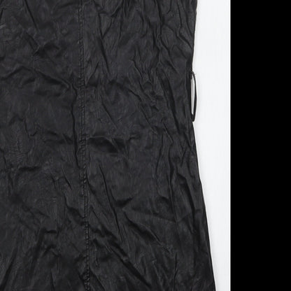 Boohoo Womens Black   Tank Dress  Size 10