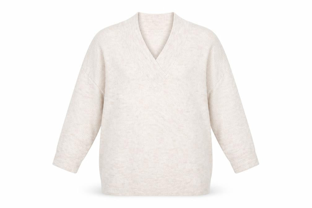 Womens UK Size 2 TU Beige Pullover Jumper
