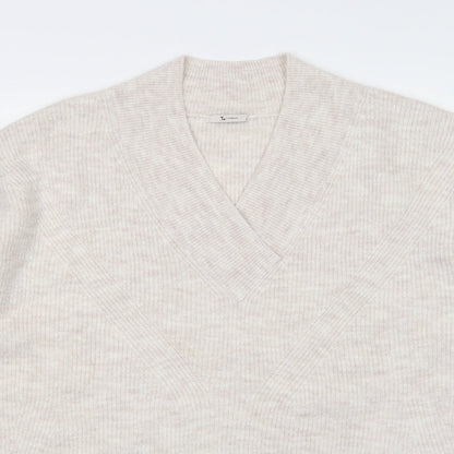 TU Womens Beige   Pullover Jumper Size 2