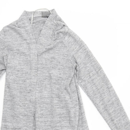 Womens UK Size XS Preworn Grey Cardigan Jumper
