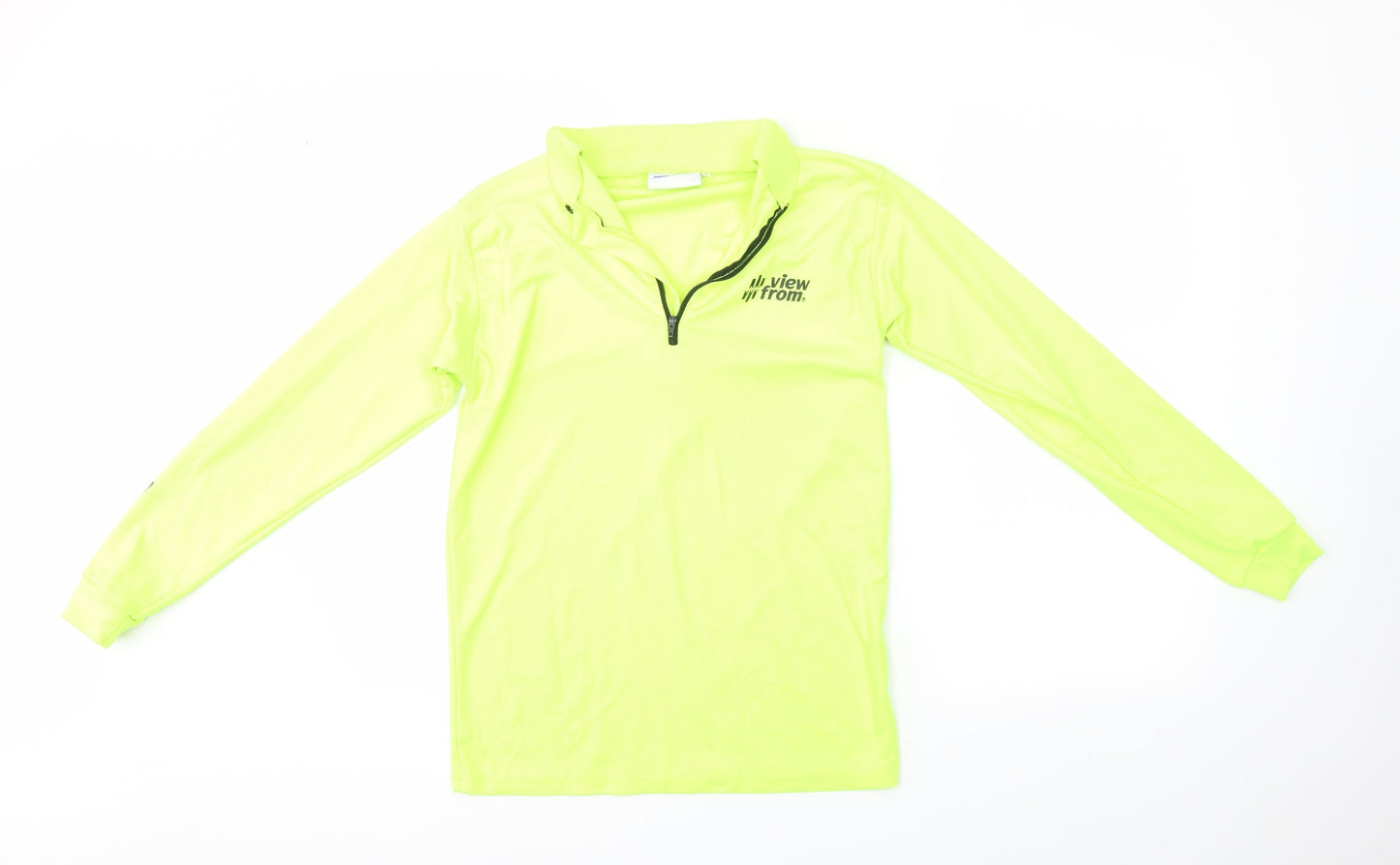 View From Mens Yellow   Basic Casual Size S