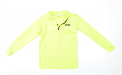 View From Mens Yellow   Basic Casual Size S