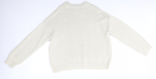 George Womens Beige   Pullover Jumper Size L