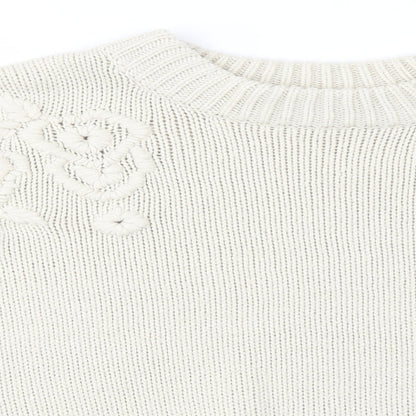 George Womens Beige   Pullover Jumper Size L