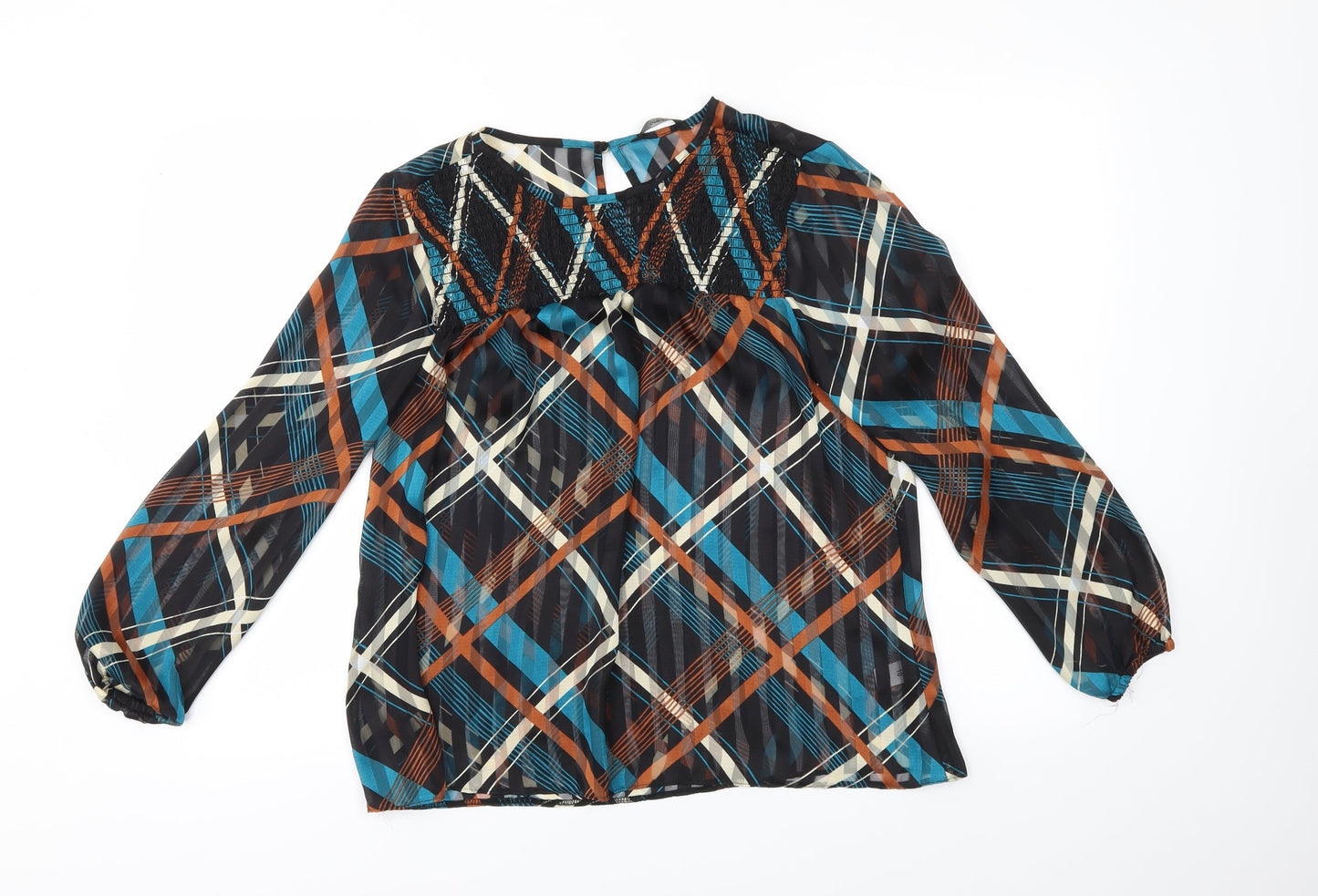 George Womens Multicoloured   Basic Blouse Size 10