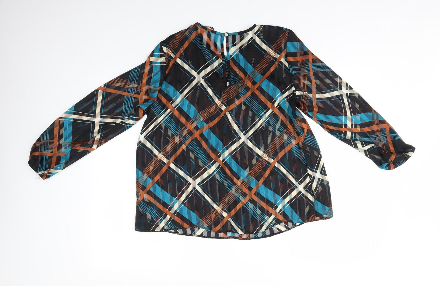 George Womens Multicoloured   Basic Blouse Size 10