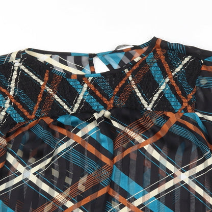 George Womens Multicoloured   Basic Blouse Size 10