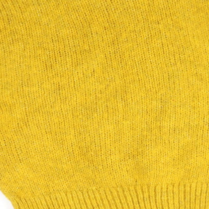 F&F Womens Yellow   Pullover Jumper Size 8