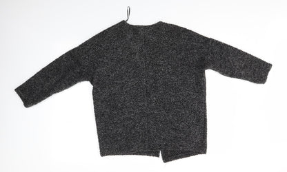 Womens UK Size M H&M Grey Cardigan Jumper