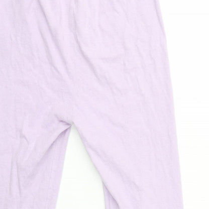 Primark Girls Purple Solid   Pyjama Pants Size 4-5 Years  - Elsa and Anna. Frozen