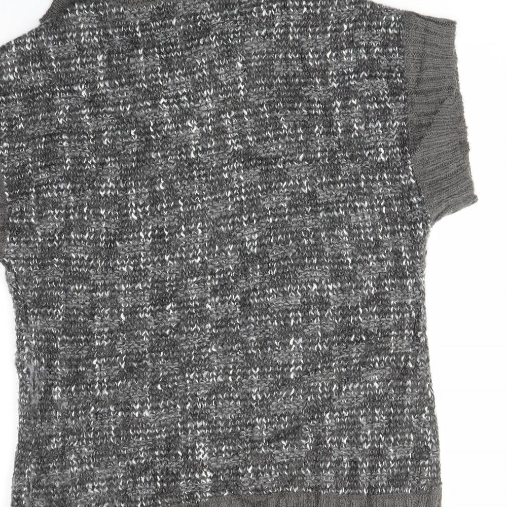 Womens UK Size M CC Grey Cardigan Jumper
