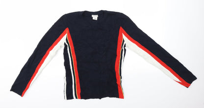 Womens UK Size S Cooperative Multicoloured Pullover Jumper