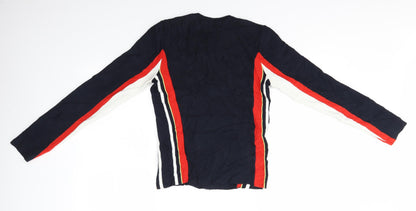 Womens UK Size S Cooperative Multicoloured Pullover Jumper