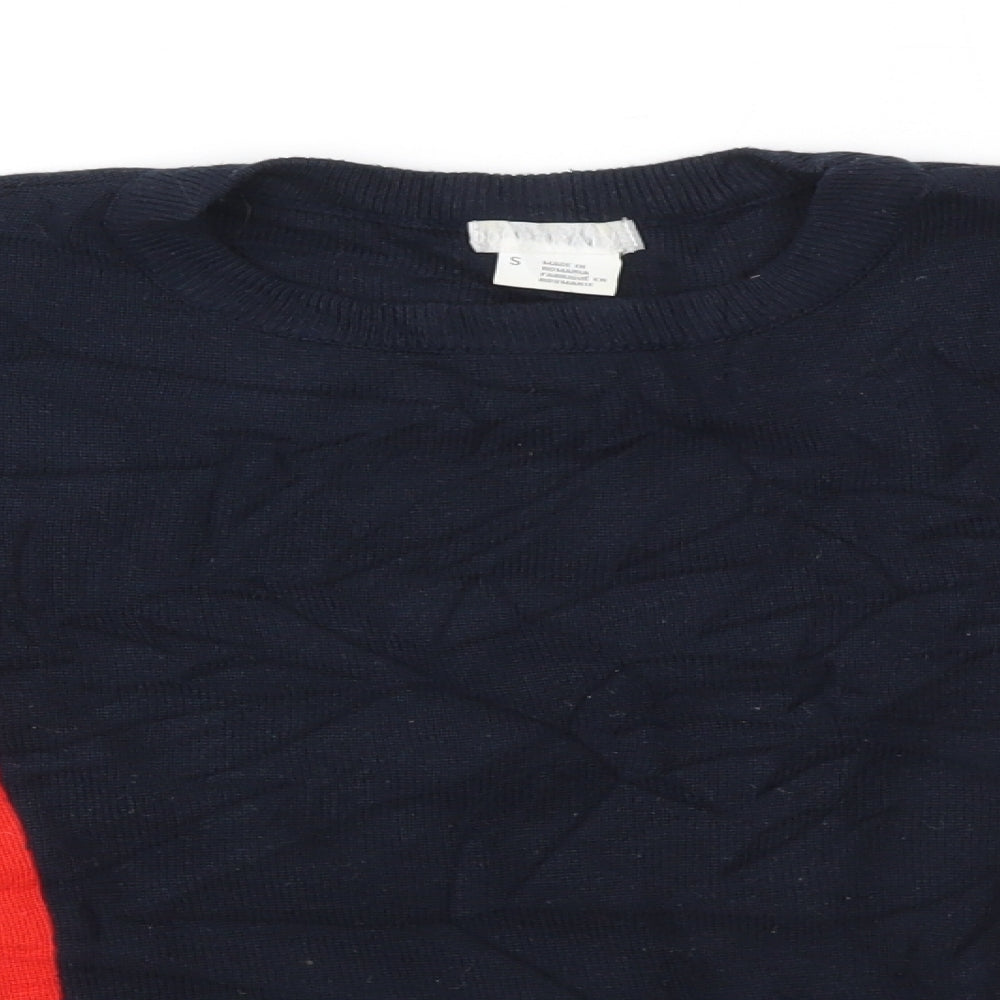 Womens UK Size S Cooperative Multicoloured Pullover Jumper