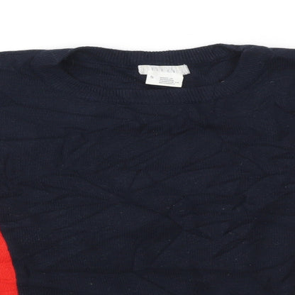 Womens UK Size S Cooperative Multicoloured Pullover Jumper