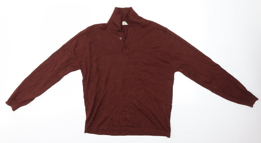M&S Mens Brown   Pullover Jumper Size S