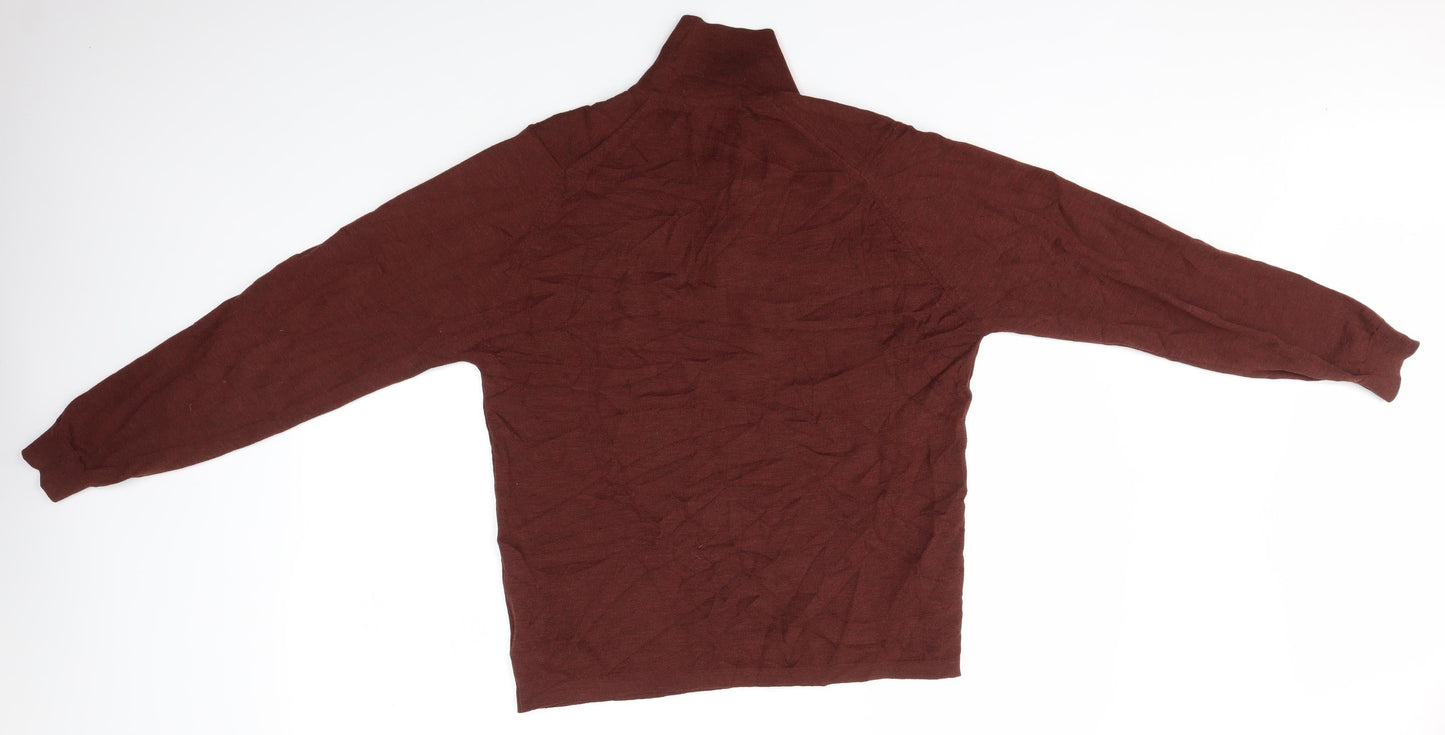 M&S Mens Brown   Pullover Jumper Size S