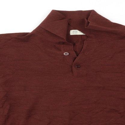 M&S Mens Brown   Pullover Jumper Size S