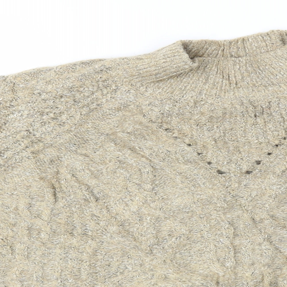 Womens UK Size S Per Una Brown Pullover Jumper